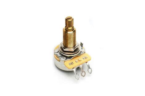 Gibson Les Paul Allparts CTS USA 500K Linear Extra Long Potentiometer