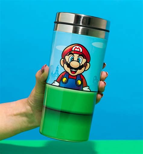 Nintendo Super Mario Warp Pipe Travel Mug