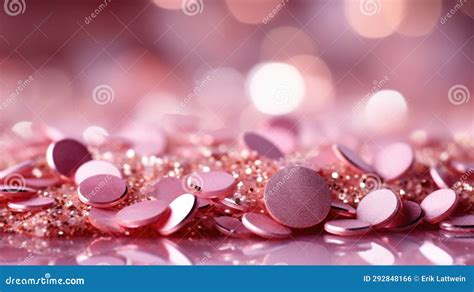 Pink Glitter Background Stock Photography Stock Illustration ...