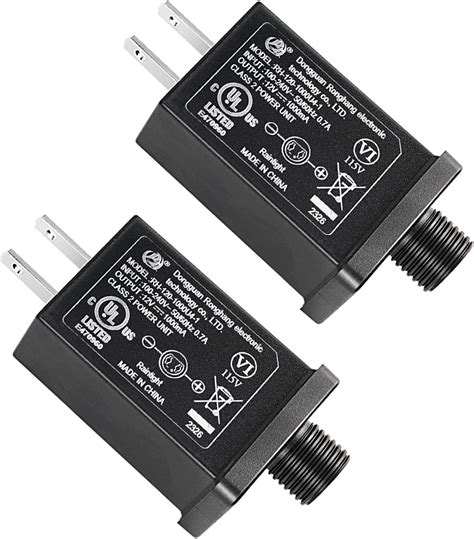 Amazon 2PCS Replacement Yard Inflatable Adapter 12V Class 2 Power