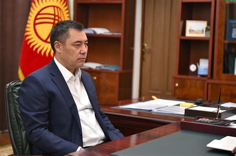 Sadyr Japarov resigns as acting President of Kyrgyzstan - | 24.KG