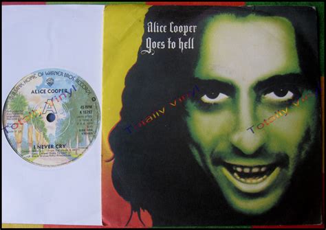 Totally Vinyl Records || Cooper, Alice - I never cry / Go to hell 7 ...