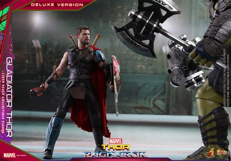 Hot Toys MMS445 雷神索爾3諸神黃昏角鬥士索爾 豪華版Thor Ragnarok Gladiator Thor Deluxe Version 1 6 比例人偶作品