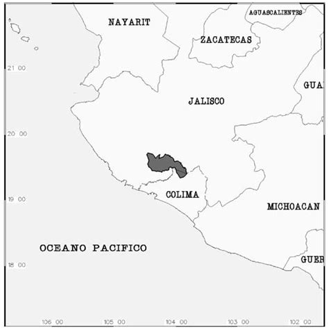 Localizaci N De La Reserva De La Biosfera Sierra De Manantl N La