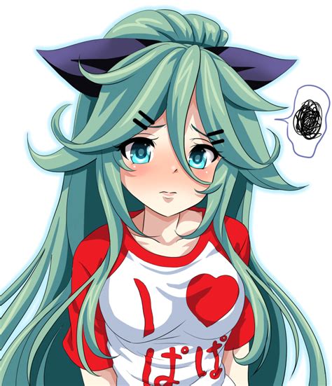 Safebooru 1girl Aqua Eyes Aqua Hair Blush Breasts Hair Ribbon Kantai