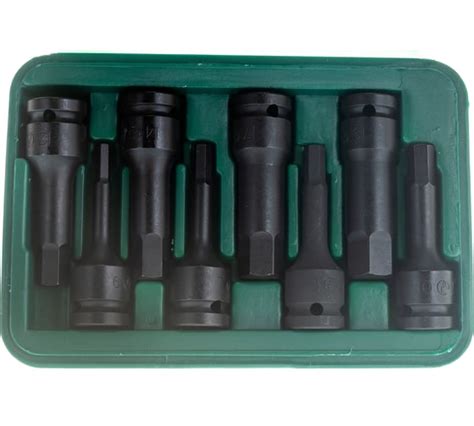 Комплект ударных шестигранников Hans 1/2" 846016-8M - выгодная цена ...