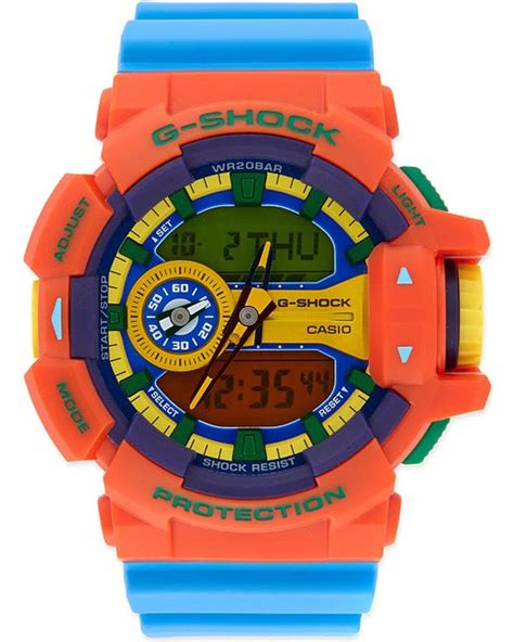 G Shock Digital Watch Chrono Watch In Orange For Men Save 2 Lyst