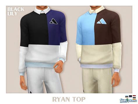 Скачать мужскую одежду для Симс 4 - Страница 8