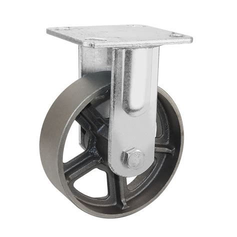 4 5 6 8inch Heavy Duty All Iron Steel Swivel Caster Wheel China