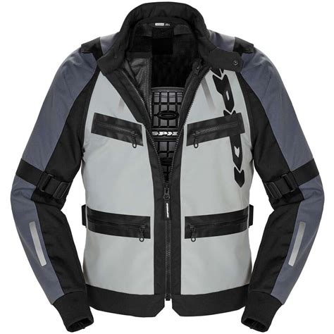 Spidi Enduro Pro Touring Motorcycle Jacket Black Gray For Sale Online