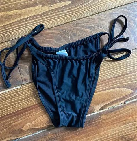 Target Bikini Bottoms Black Size M From Maggie
