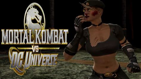 Mortal Kombat Vs Dc Universe Sonya Blade Playthrough Very Hard Mk