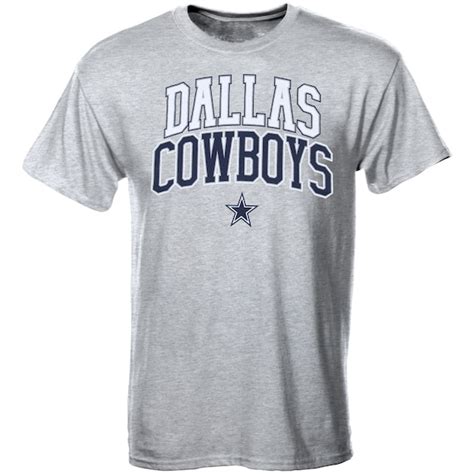 Mens Dallas Cowboys Gray Pro Set 2 T-Shirt - - NFLShop.com