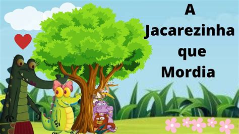 A Jacarezinha que Mordia Historinha infantil Áudio Livro infantil