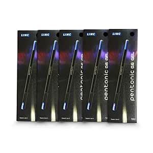 Pentonic Mm Gel Pen Blister Pack Black Body Black Ink Pack Of