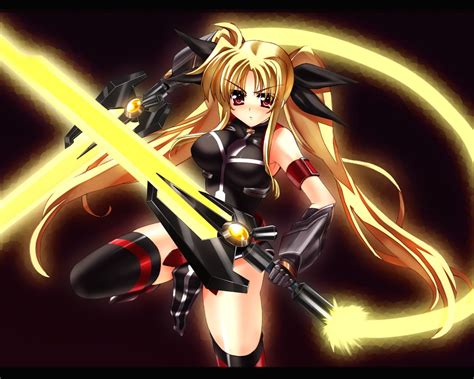 Girl Holding Two Swords 2d Character Hd Wallpaper Wallpaper Flare