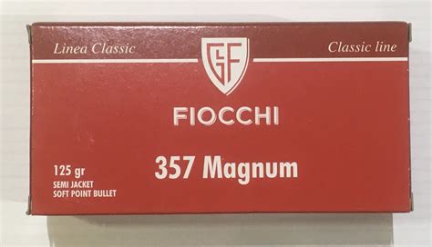 FIOCCHI ITALIA SJSP Calibro 357 Magnum Armeria Palmetto