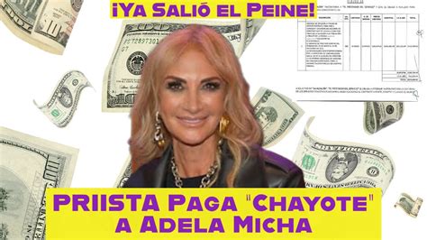 PRIISTA Paga Miles De Pesos A Adela Micha YouTube