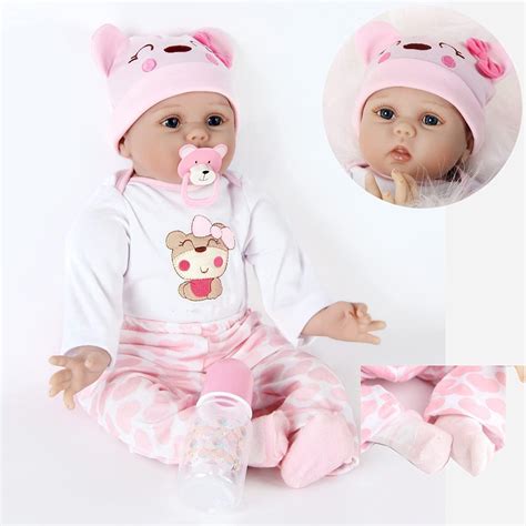 ZIYIUI DOLL 22 Pouces 55 cm réaliste Reborn Babys poupées Fille