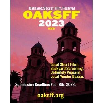 Oakland Secret Short Film Festival - FilmFreeway