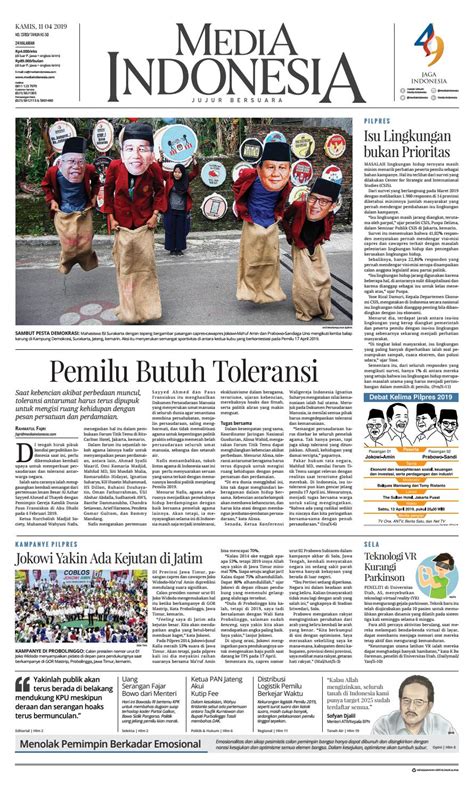 Media Indonesia 11 April 2019 By Mediaindonesia Issuu