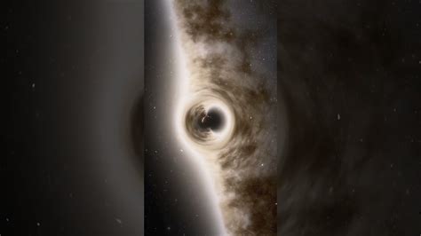 Black Hole 😳 Warping Space Time And Our View The Milky Way Galaxy