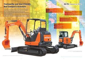 Zx U A Hitachi Construction Machinery Pdf Catalogs Technical