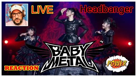 Babymetal Legend Of Headbanger Live Reaction Youtube