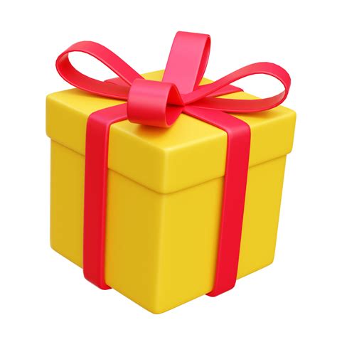 geschenkbox  symbol rendern illustration  png