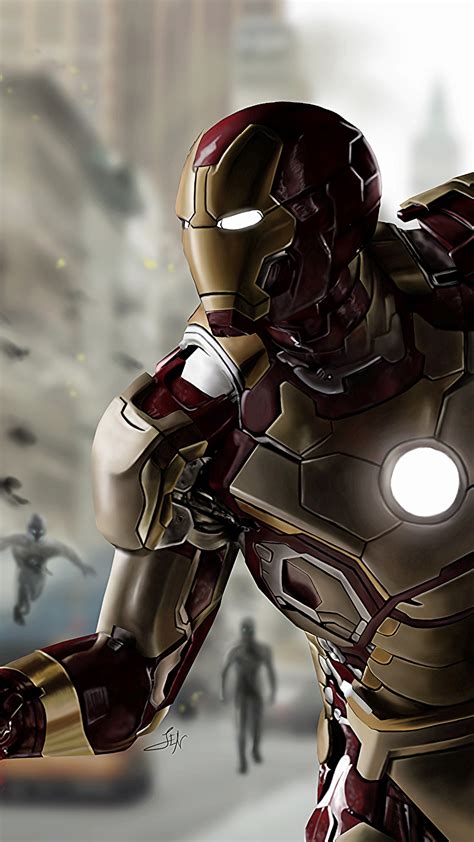 1080x1920 Iron Man Hd Superheroes Digital Art Artwork Behance For