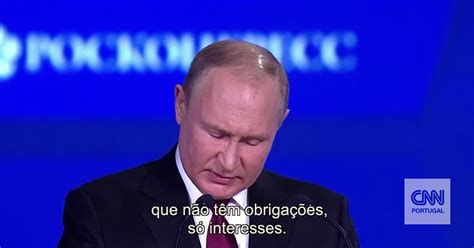 Nova ordem mundial Putin diz que Ocidente vive na ilusão do poder