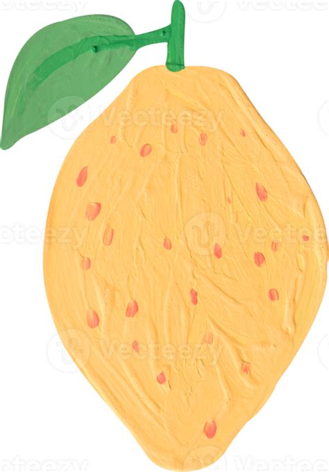 Cute Lemon Sticker Clip Art 36905384 Png