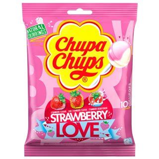 Chupa Chups Strawberry Love G Packung