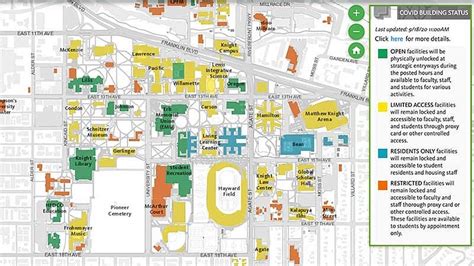 New Campus Map Provides A Guide To Building Access Around The O