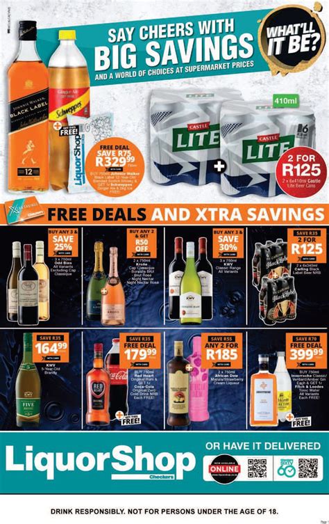 Checkers Liquor Western Cape Say Cheers With Big Savings March