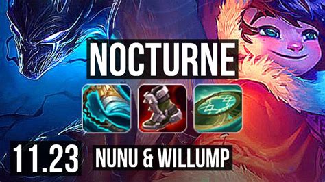 NOCTURNE Vs NUNU WILLUMP JNG 8 1 6 Dominating KR Diamond 11