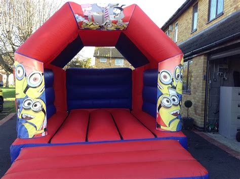 X Ft Minions Leicester Bouncy Castle Hire Broughton Astley