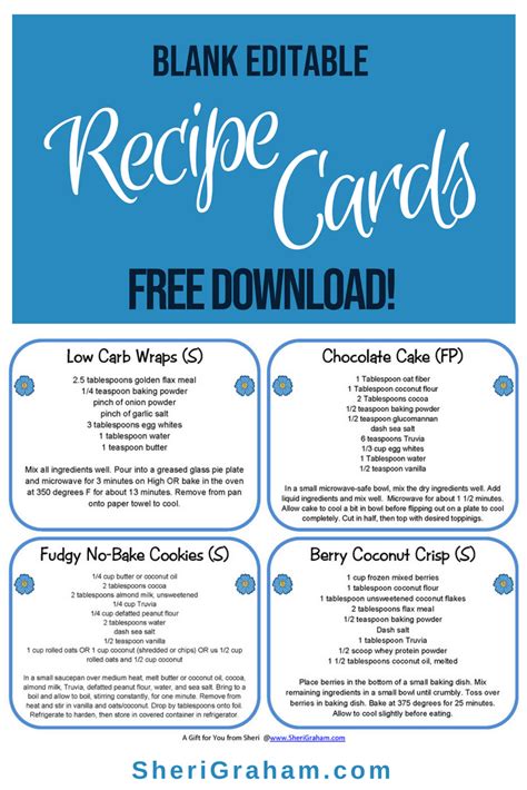 4x6 fillable recipe card template for word - moplaexplorer