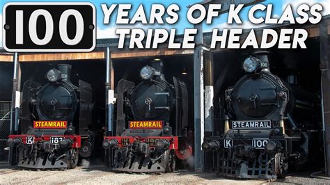 TRIPLE HEADER VR K CLASSES Steamrail Victoria S Triple K Classes To