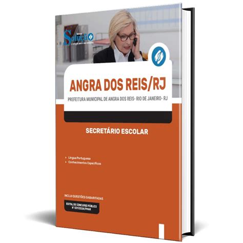 Apostila Concurso Prefeitura De Angra Dos Reis RJ 2024 Secretario