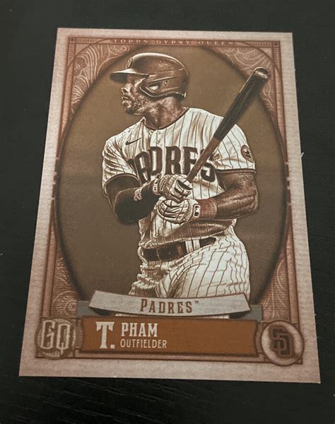 2021 Topps Gypsy Queen Sepia 78 Tommy Pham 99 EBay