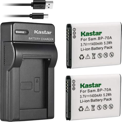 Amazon Kastar Battery X Lcd Slim Usb Charger For Samsung Bp