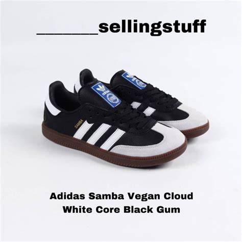 Jual Adidas Samba Vegan Cloud White Core Black Gum Shopee Indonesia