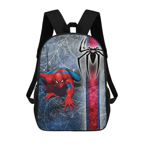 Spiderman Mochilas Para Niños School Bookbag Cute Lightweight Bags