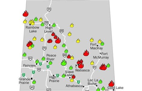 Wabasca Evacuation Order Lifted 65 Wildfires Burning Across Alberta