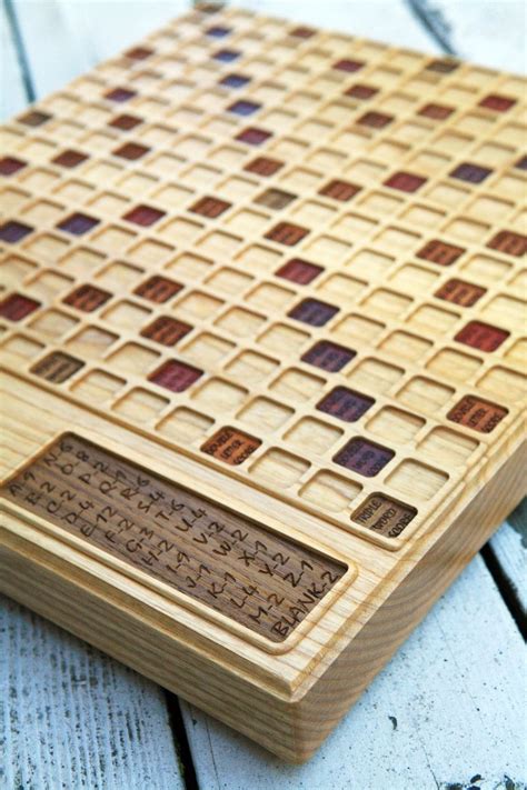 Scrabble Scrabble Board Cnc Router Projects Diy Cutting Board