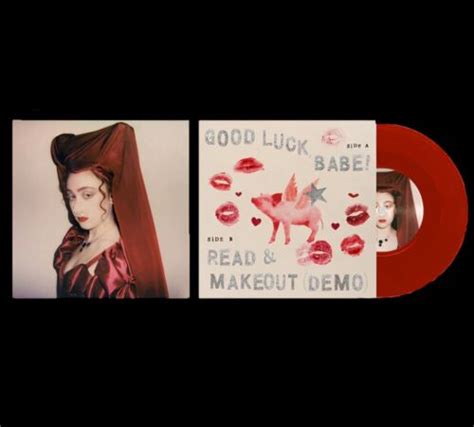 Chappell Roan Good Luck Babe LIMITED EDITION Red Vinyl 7 Single IN