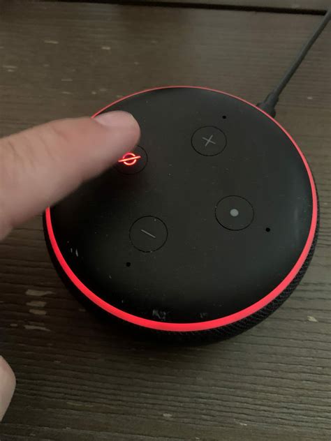 Red Light On Echo Dot