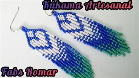 Aretes De Chaquira En Coraz N Con Cascada Youtube