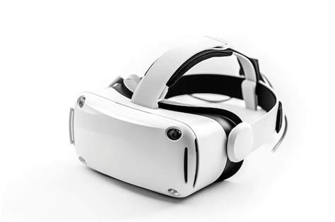 Premium Ai Image Virtual Reality Headset Transparent Isolated Vr Tech Ai